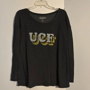 UCF lightweight wide neck sweatshirt
